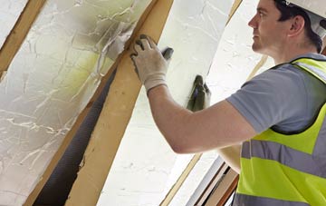 Broken Green loft insulation